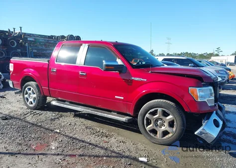 2014 Ford F-150 Lariat from USA, damaged, VIN 1FTFW1CT5EFB67415